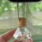 Front view of air freshener car diffuser in use. 
